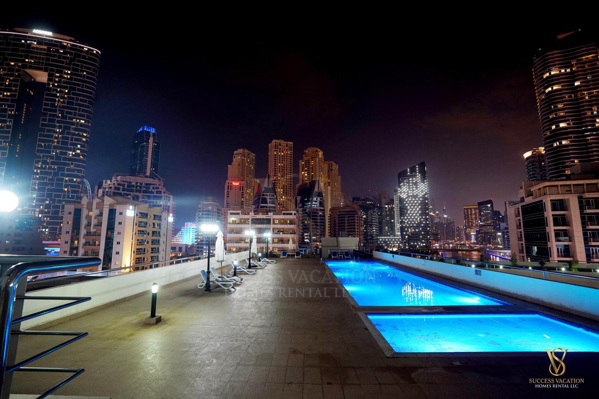 Success Luxury Apartment - 5 Min Away Marina Corniche - Free Housekeeping Provided Everyday-24-7 Staff Available For Services 迪拜 外观 照片