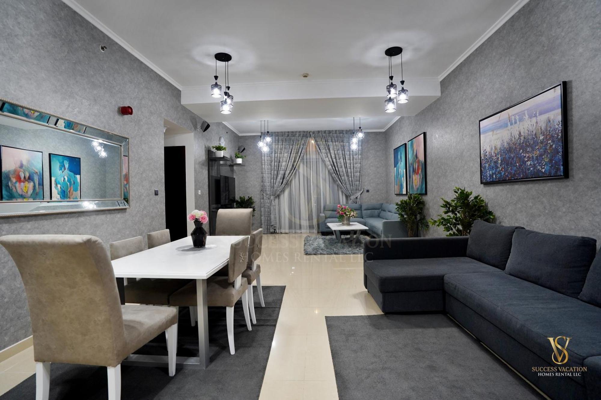 Success Luxury Apartment - 5 Min Away Marina Corniche - Free Housekeeping Provided Everyday-24-7 Staff Available For Services 迪拜 外观 照片